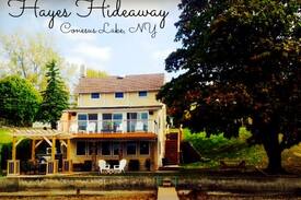 Livonia Center Cabin | Hayes Hideaway, "The PERFECT Lakeside Getaway"