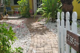 Clearwater Beach Cabin | Tiki Cottage Sleeps 6, Pets OK, Steps to Beach