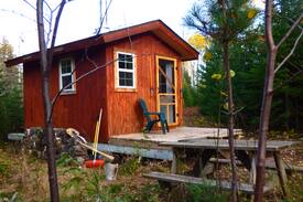 Grand Marais Cabin | Bally Creek Cabin's "MC" (Mary Catherine)