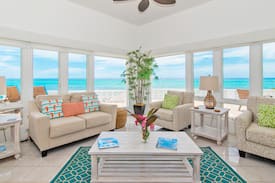 Rum Point Cabin | Moon Glow: Renovated Beachfront Villa w/Great Snorkeling Close to Rum Point Beach