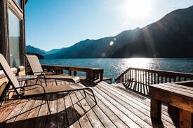 Port Angeles House | Thompson Point: An Olympic National Park retreat.