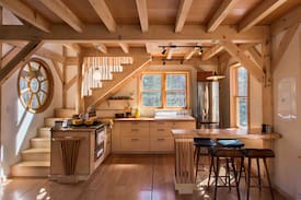 Crescent Beach Cabin | Cozy Riverside Hideaway with Wood Fired Hot Tub