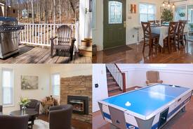 Bushkill House | Modern Relaxing Pocono Retreat