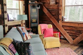 Katrine House | Raðljóst: An 1850's Log Cabin in the Woods
