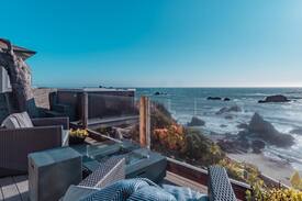 Sereno del Mar Cabin | Seamist Beach Cottage, Private Beach & Ocean views