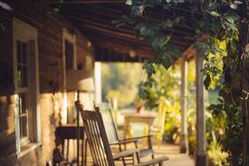 Farmington Cabin | The Portico Cabin at High Shoals