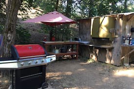 Nevada City Other | Dipper Camp: Creekside Glamping for Groups
