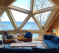 Schroeder House | Geodesic Dome Cabin on Lake Superior