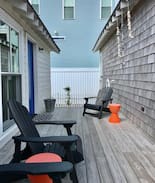 Kure Beach Cabin | 3 Sisters Cottage+Loft: Ocean View, Steps to Beach