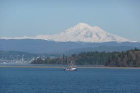 Lummi Island House | The Oyster House: Ocean-Front w/Private Beach!