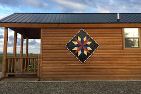 Ringling Cabin | A Great Escape-Amish pine cabin-Ringling, Montana.