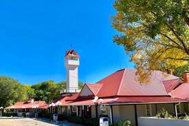 Tinnie Villa | King Suite at Historic Tinnie Silver Dollar