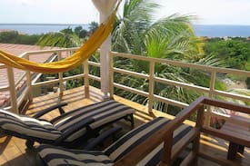 Sabadeco House | Casa Bougainvillea bungalow hill side with seaview