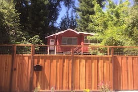 Hacienda Cabin | Riverfront Redwood Escape on the Russian River