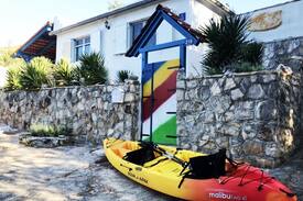 Zavala House | Beach Cottage "Lento" & Boat House & Tandem Kayak
