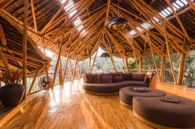 Abiansemal Villa | Sharma Springs 5 bds Luxurious Bamboo Mansion Pool