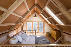 Crescent Beach Cabin | Cozy Riverside Hideaway with Wood Fired Hot Tub