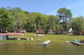 Indian River Cabin | Cabin Three - Temple Town Cabins on Mullett Lake