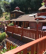 Larkspur Villa | Villa Aubergine: A Beautiful Private Bed and Bath