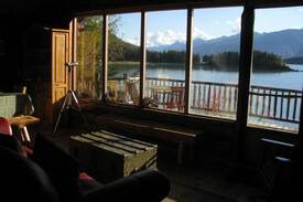 Mud Bay Cabin | Paradise West log cabin, wilderness retreat, sauna