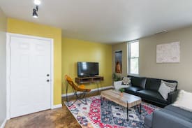 Frankfort Apartment | UrbanWoods Downtown Apt - Riverfront Buffalo Trace