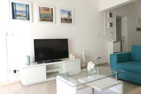 Pyrgos Apartment | Alexander Sea View Apartment, Pool, Near the Beach