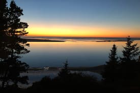 Tillamook Cabin | Waterfront Netarts Bay, Oregon- The Pearl Cabin