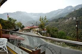 The Mall Road Hotel | Balcony view | Mussoorie Hills | Winters