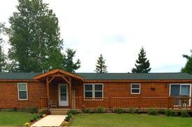 Moran Cabin | EAGLE POINT COTTAGE (on Brevort Lake): Lakefront ranch cottage-sleeps 12