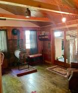 Lake Clear Cabin | Adirondack Rustic Artist Retreat
