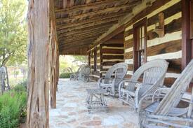 Fredericksburg Cabin | Dog Trot Cabins at Diamond Y Ranch-Cozy & Peaceful