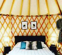 Golden Other | Two Ravens Yurt: Romantic, Modern, Eco-Friendly.