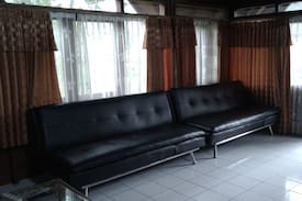 Cipanas Villa | Puncak Villa Lotus D11, wooden modern villa