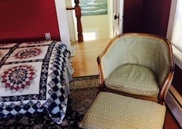 Stonington House | Red Room Retreat with Bay Breezes
