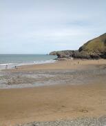 Tan-y-groes Bed & Breakfast | Angorfa B & B Llangrannog (Front double)