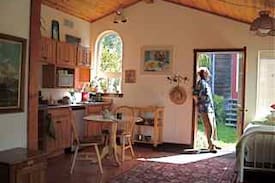 Albion Cabin | Quiet Meadow Cottage by Mendocino, ocean, redwoods