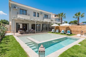 Drosia Villa | Gaia Deluxe SeaFront Villa, with a Private Pool