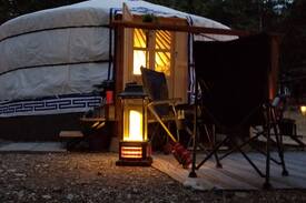 Coleman Other | Crowsnest Pass Glamping: HEAVEN & YURT