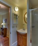 Saluda House | Historic Shepherd's Cottage—walk to Saluda!