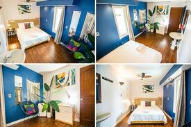 Fort Collins Hotel | Solarium - Navy Private Room / Shared Bath