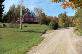 Starksboro House | 1850 Red House on the hill.