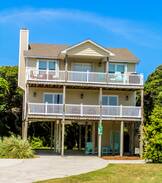 Emerald Isle House | Resting Beach Face