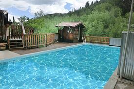 Nathrop House | Whispering Willows Hot Springs in Chalk Creek, CO