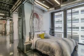 Albuquerque Original Townsite Apartment | Unique Glass Condo in Downtown