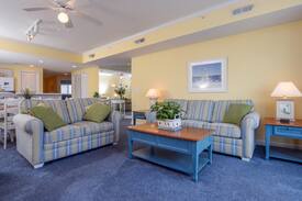 Little Salisbury Apartment | Island Cabana 303 - Ocean Block Condo w/ Partial Ocean View!