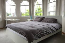 Burnaby House | Private/Clean/Comfort Bedroom with two beds