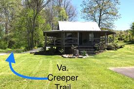 Abingdon Cabin | Watauga Station Cabin on “Virginia Creeper Trail”