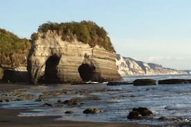Tongaporutu House | Tongakroft - a true Kiwi Bach!