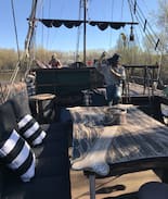 Highland Boat Rental | "Pirate Ship" Modern Live-Aboard Mississippi River