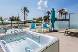Playa de Palma Apartment | The Hype Beach Hotel, (Palma de Mallorca), Sea Sun Sand Suite, Terrasse, 1 Wohn-/Schlafzimmer, max. 3 Personen